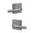 Broadway Keyed Entry Lever with Collins Trim-883691512-884267971-883689866