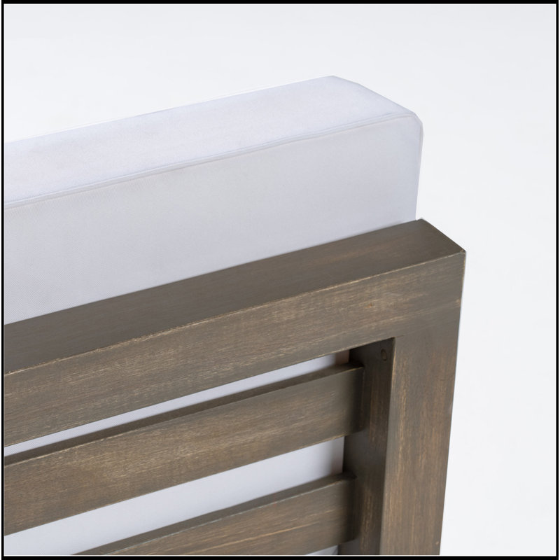 Ensemble de causeuse 2 pièces, blanc, Gris, Blanc