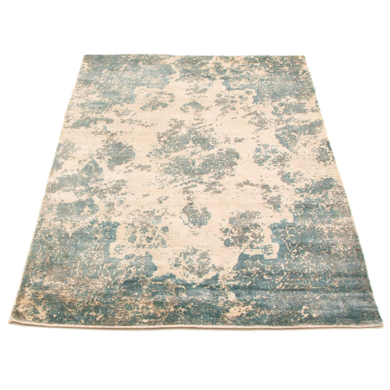 Tapis crème noué à la main Egmont