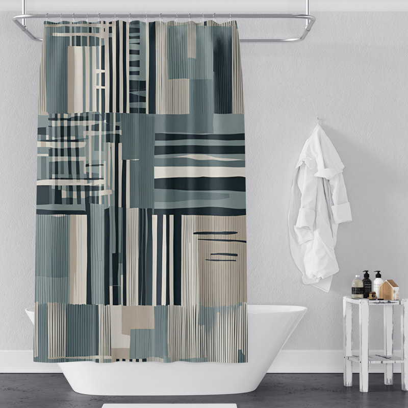 Rideau de douche Giove, H 72 po x l 70 po