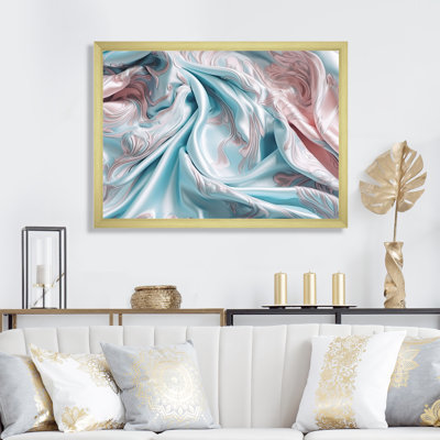 Rose bleu, couleurs dansantes IV