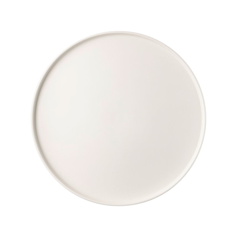Bloom - Plate Flat 10 7/8 In, Snow