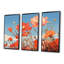 Visconti - ensemble d'art mural coquelicot-108463067-108463071
