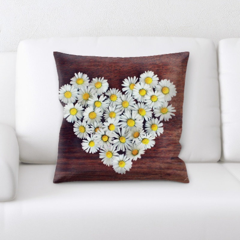 Daisy Throw Pillow