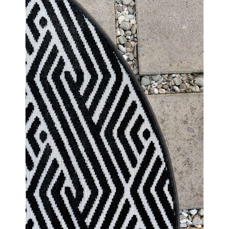 Couleur du tapis d'extérieur Claudia, Rectangle 9 pi x 12 pi