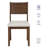 Tariel 72" Solid Wood Dining Set-1110299694