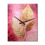 Horloge murale moderne rose et or rose Harmony I-893100535