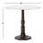 Mickley Round Marble Top Metal Base Dining Table