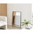 Alcantera Rectangle Metal Frame Wall Mirror - Simple and Elegant Modern Design-57059384-57059391