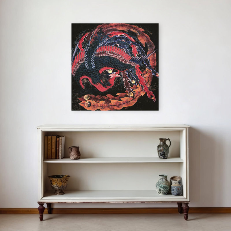 Reproduction d'art mural Phoenix, H 32 po x l 32 po
