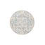 Tapis crème lavable à la machine à motif géométrique losanges crème-601525297