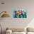 Chromatic Flower Dream Canvas Colorful Floral Art by Art Remedy-107412478-107412467