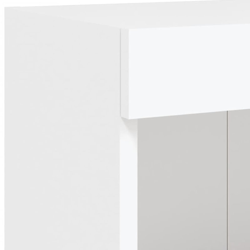 Barra TV Stand for TVs up to 43", 30cm H x 100cm W x 30cm D, White