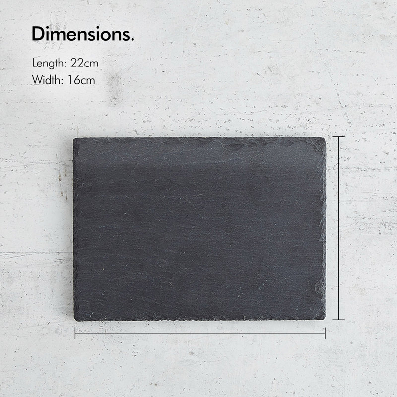 VonShef Slate Cheese Board
