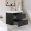 Meuble-lavabo mural simple avec plateau en résine intégré blanc-2042215557-2042215610