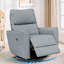 Fauteuil inclinable électrique pivotant avec support USB et lombaire pour le salon-1111227635