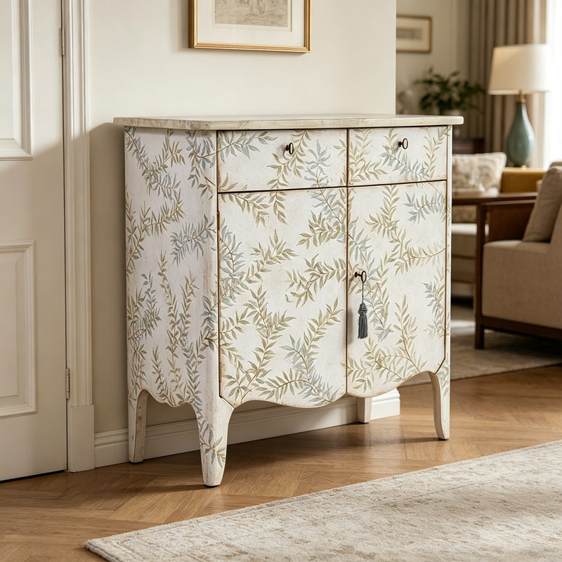 Armoire en bois rétro