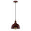 Keiran 1 - Light Rustic Red Single Pendant
