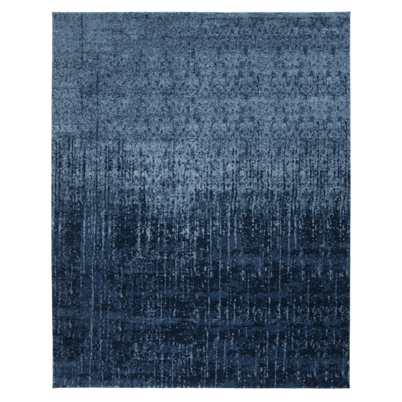 Tapis ombré rétro performance Socorro, Rectangle 8 pi x 10 pi