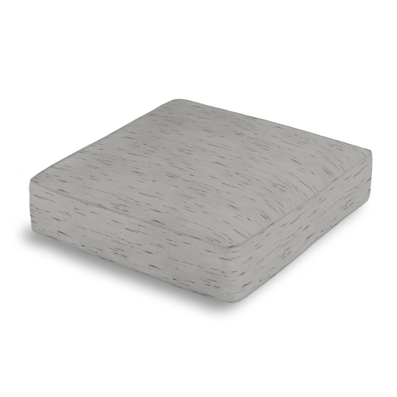 Square Indoor/Outdoor Pillow Cover & Insert, Gray