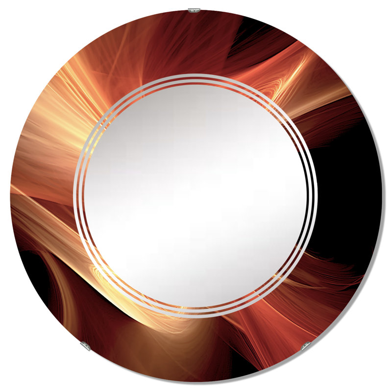 Miroir mural Ridgewinds, 32 po x 32 po