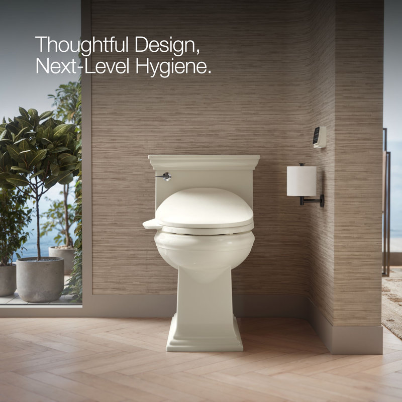 C3® Toilet Seat Bidet Elongated Bidet Seat, Biscuit