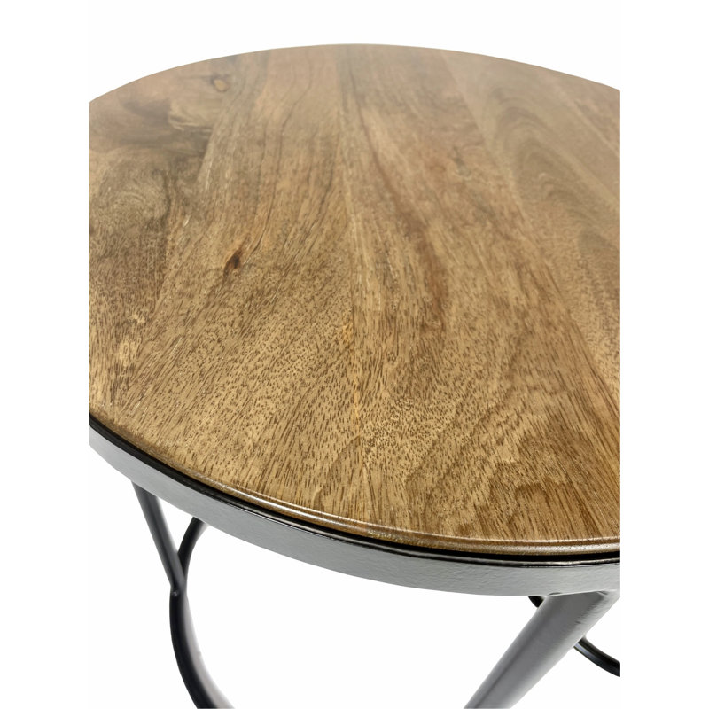 Waltraud Solid Wood Top Nesting Tables
