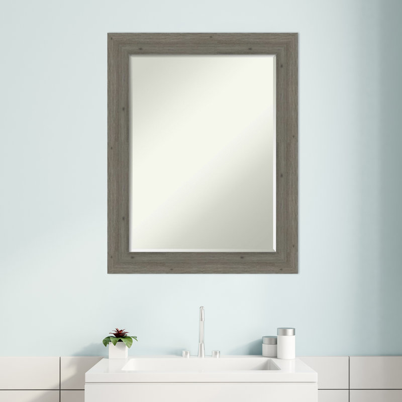 Miroir mural Rossburg Fencepost, 28,5 po x 22,5 po