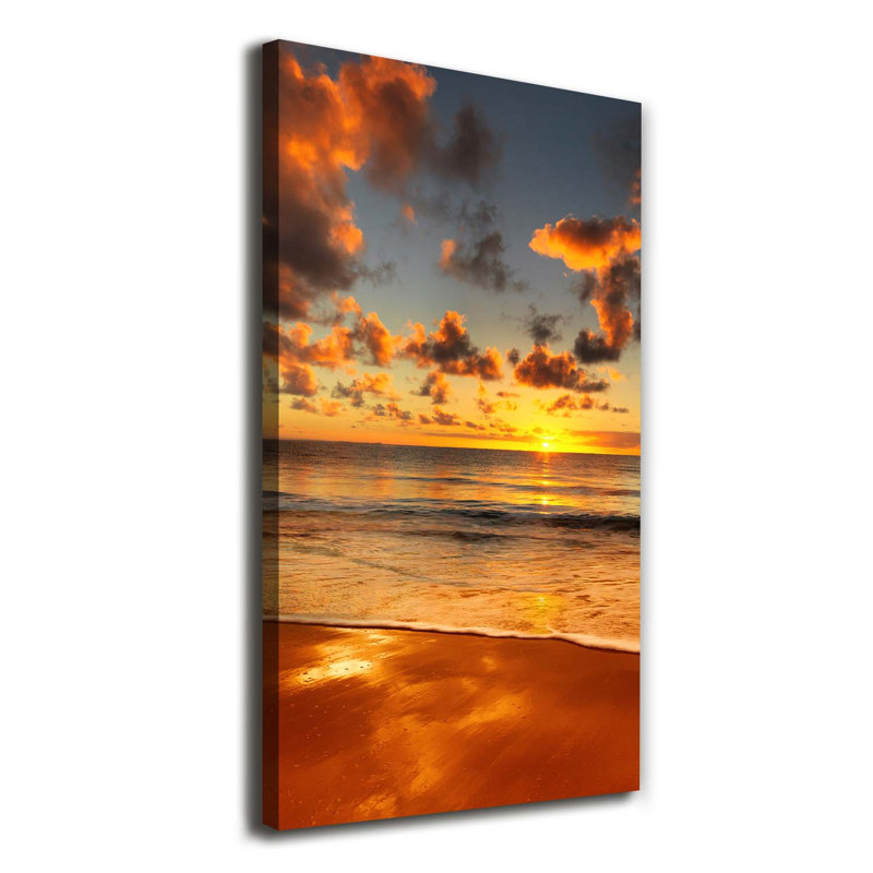 Australian Beach - Wrapped Canvas Print