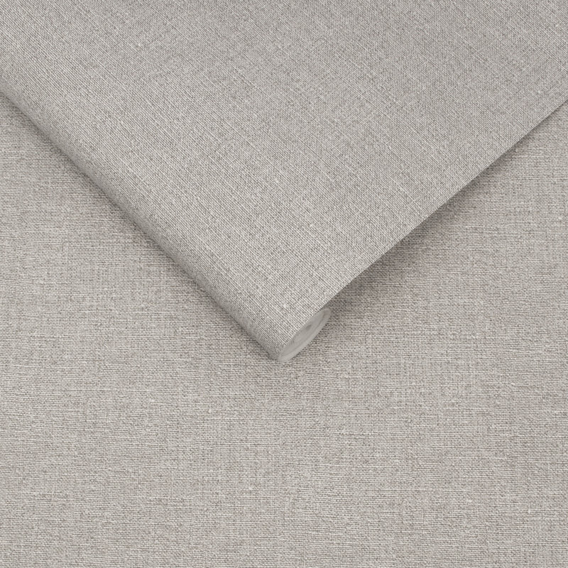 Papier peint paille haptique, Gris