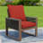 Outdoor Wooden Chair With Cushions-491301484