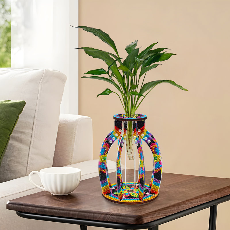 Ensemble de vases bricolage peinture diamant
