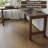 Light walnut L-Shaped Solid Wood desk-108959860-108959864