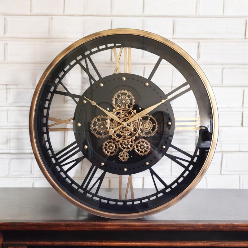 Edmunda Metal Wall Clock