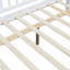 Lit de jour blanc pleine grandeur - Fabrication en bois massif, deux tiroirs fonctionnels et peu encombrants-204614030-204614025