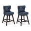 Tabouret de bar pivotant 26 po Zola-1492220752