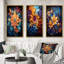 «Spiral Kaleidoscope», 3 pièces sur toile-1155924495-1155924500