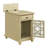 Ahmara End Table with Storage and Built-In Outlets-1910664983
