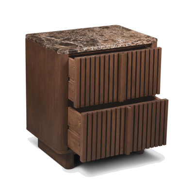 Lamont Nightstand Walnut, Emperado