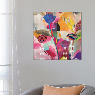 «Lea Dem Alone Floral» par Nikki Chu - impression