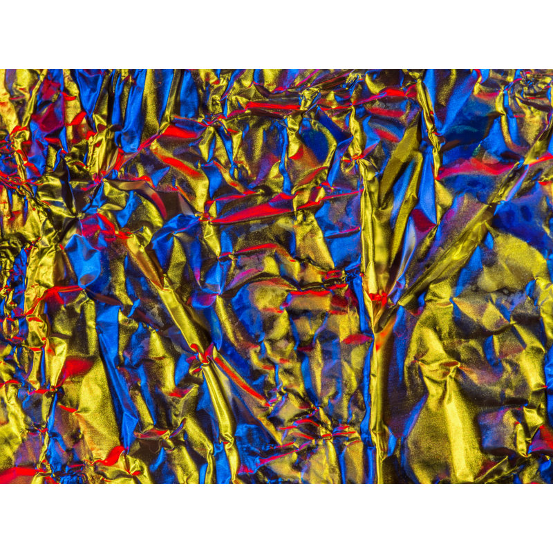 Aluminium Foil Print by Philippe Monthoux, Black Framed Paper, 25.25" H x 31.25" W