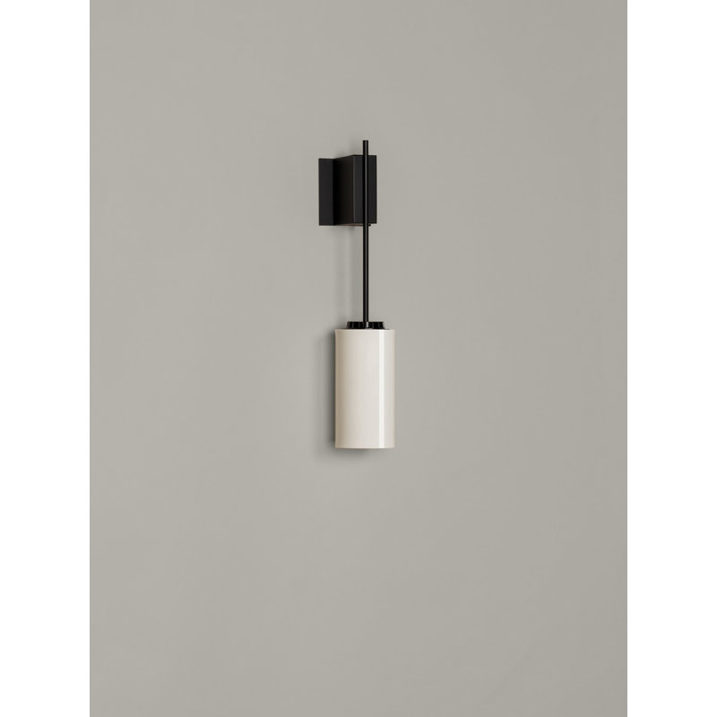 Aluminum LED Armed Sconce, White