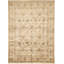 Silk Oriental Area Rug in Ivory