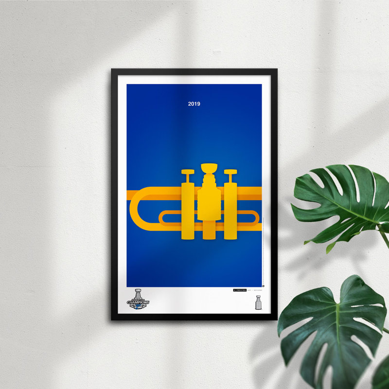 Minimaliste 2019 NHL Stanley Cup par S. Preston St. Louis Blues