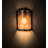 Rustic Lodge Flush Mounted Sconce