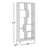 Geometrix Solid Wood Bookcase-905629183