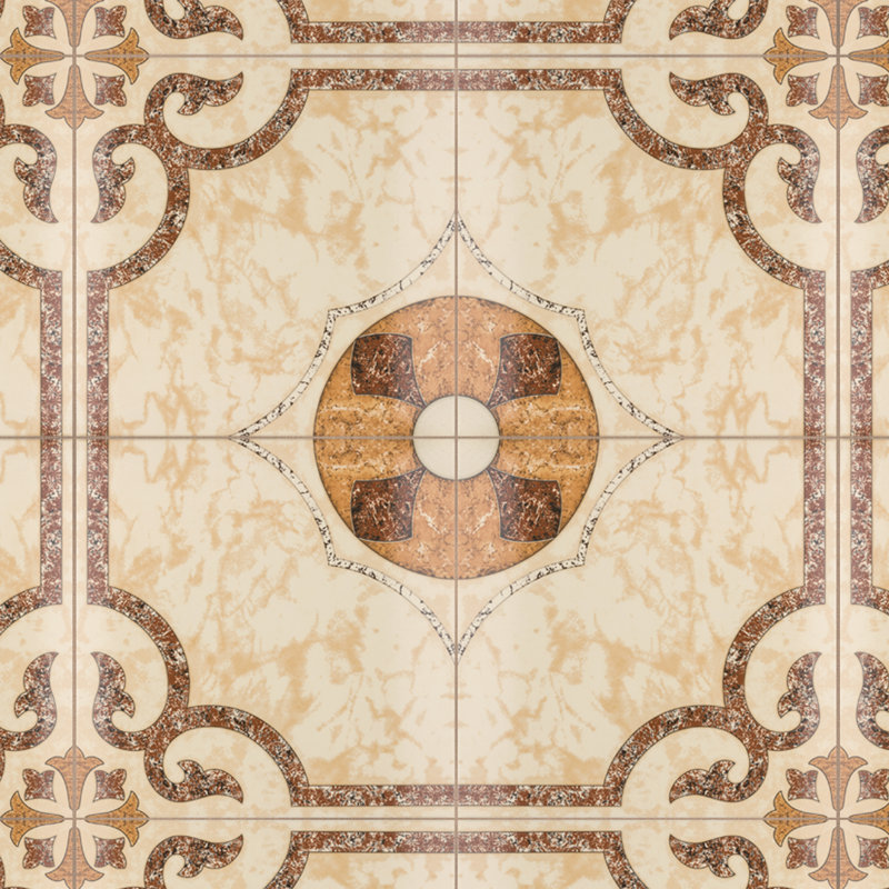Cairoo 18" x 18" Ceramic Patterned Wall & Floor Tile