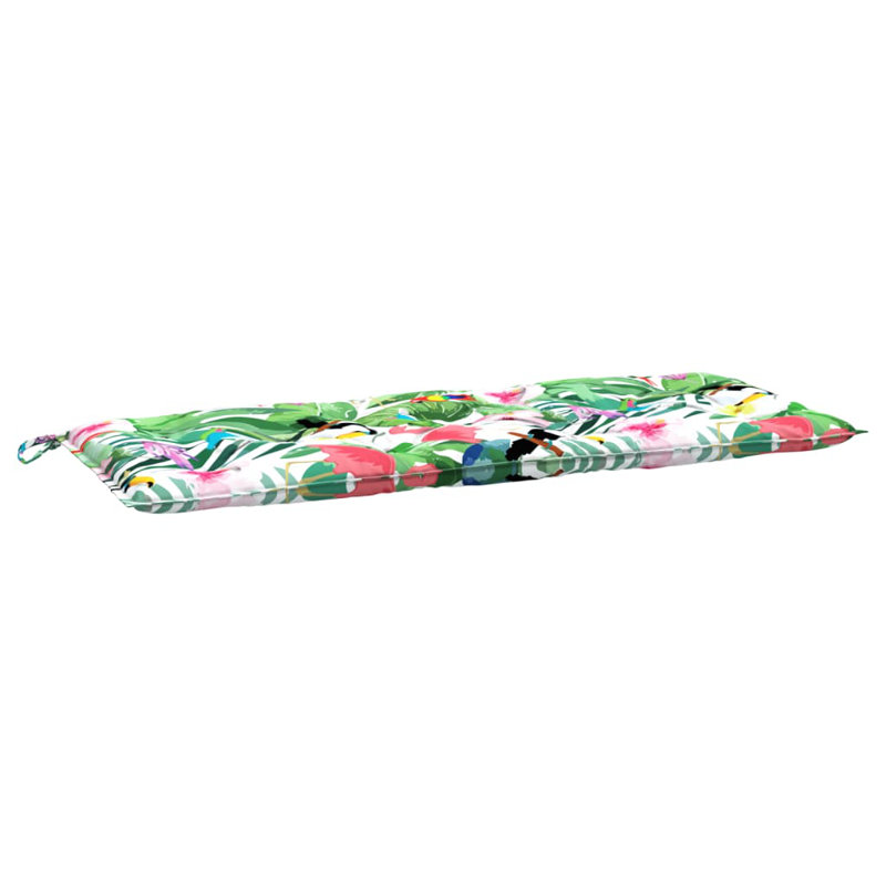 Coussin de banc en tissu Oxford, Multicolore, H 2,8 po x l 47,2 po x P 19,7 po