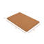 Burnt Sienna Muslin All-Stages Bassinet Sheet