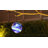 Solar Green Swirl Glass Globe Hanging Light – Led Outdoor Decor,hanging Orb With Metal Chain & Hook, Outdoor Gazing Ball, Patio/garden Tree Accent-122805723